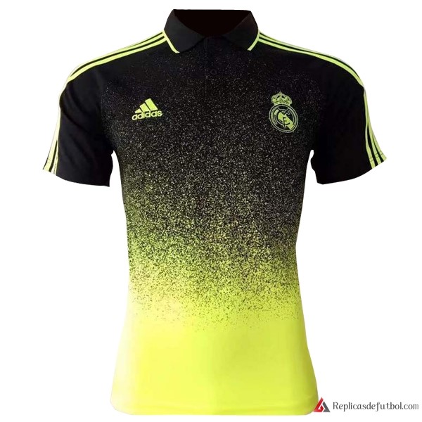 Polo Real Madrid 2017-2018 Amarillo Negro